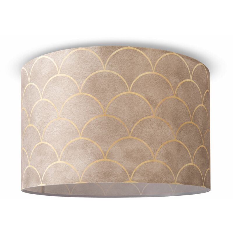 foto del prodotto lampada a plafone soggiorno sospensione tavolo paralume tessuto moderno astratto design 8 45,5 cm , plafoniera bianca paco home