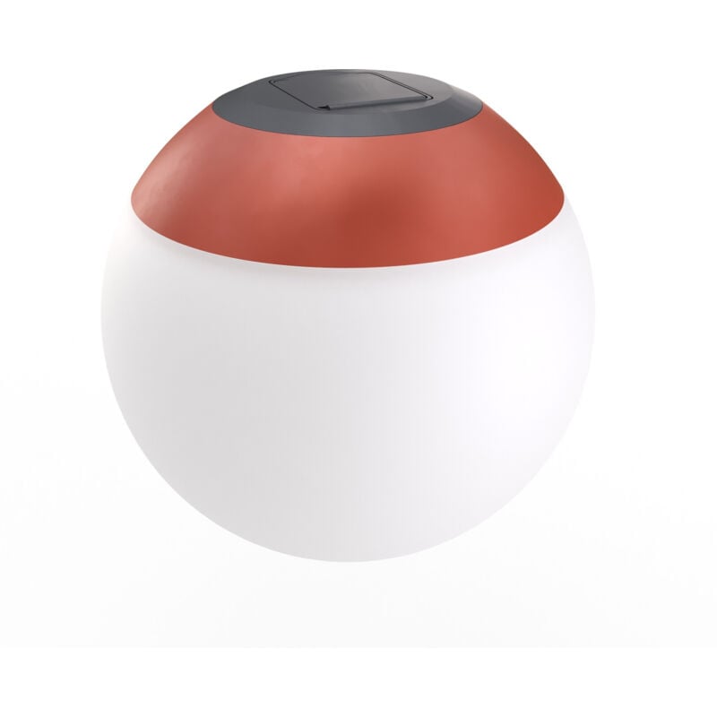 foto del prodotto lampada a sfera opalina per sistema axia 12w 48v luce