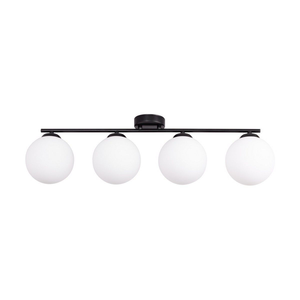 foto del prodotto lampada a soffitto beda, nero, metallo, 15x77x21,5 cm, epikasa