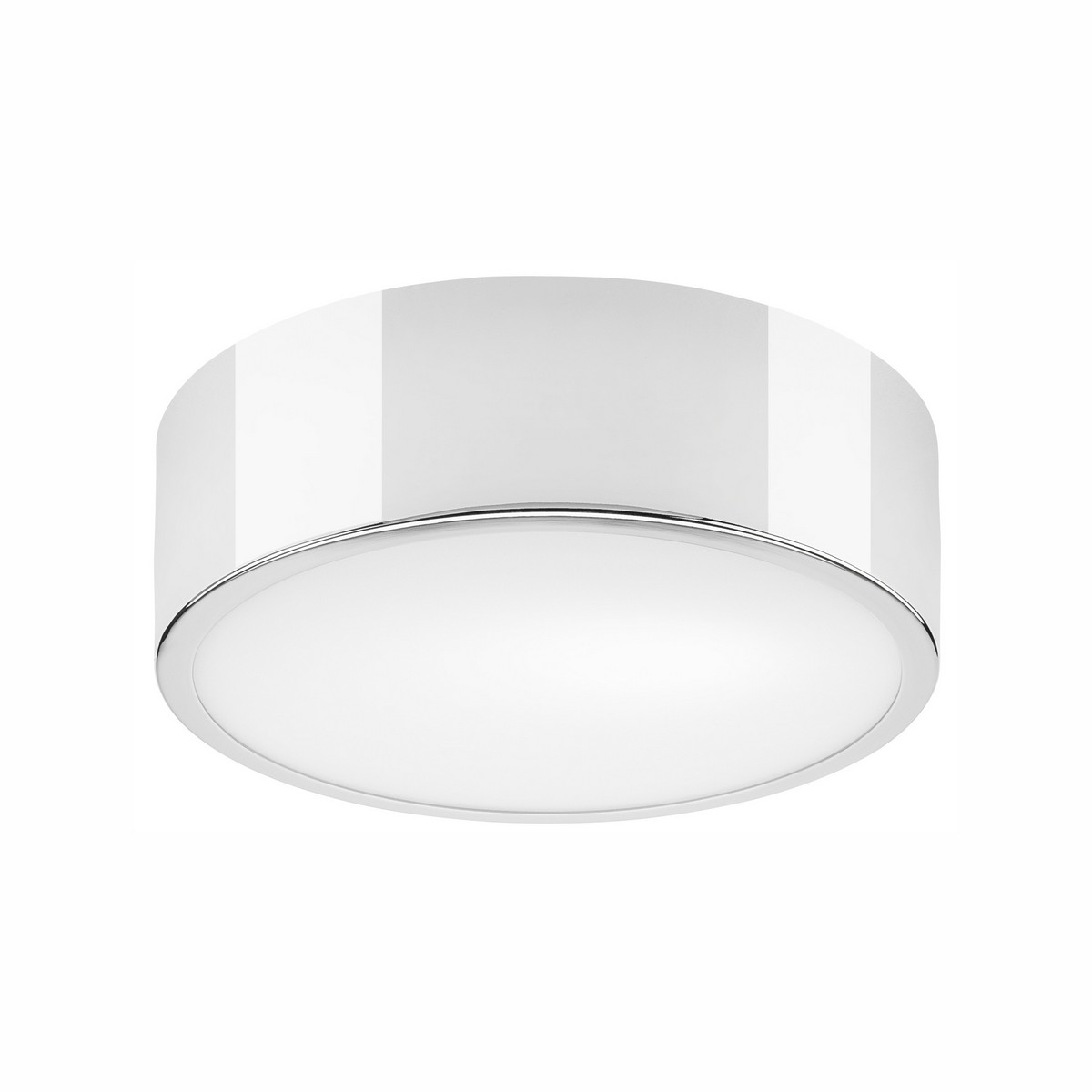 foto del prodotto lampada a soffitto dante, bianco, metallo, 8x26x26 cm, epikasa