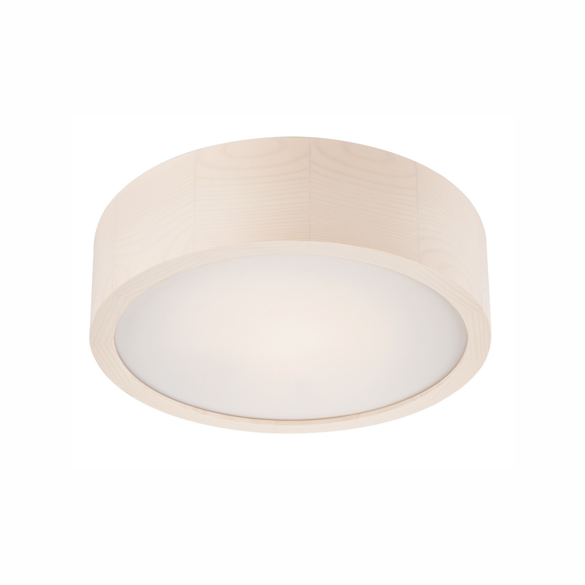 foto del prodotto lampada a soffitto eveline, bianco, legno, 8x27x27 cm, epikasa