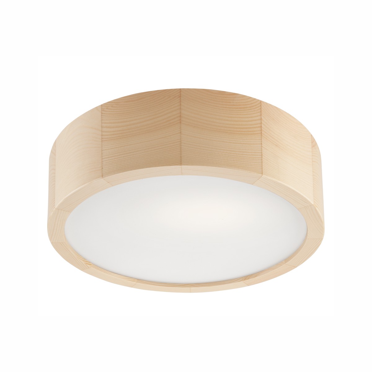 foto del prodotto lampada a soffitto eveline, marrone, legno, 27x27x8 cm, epikasa