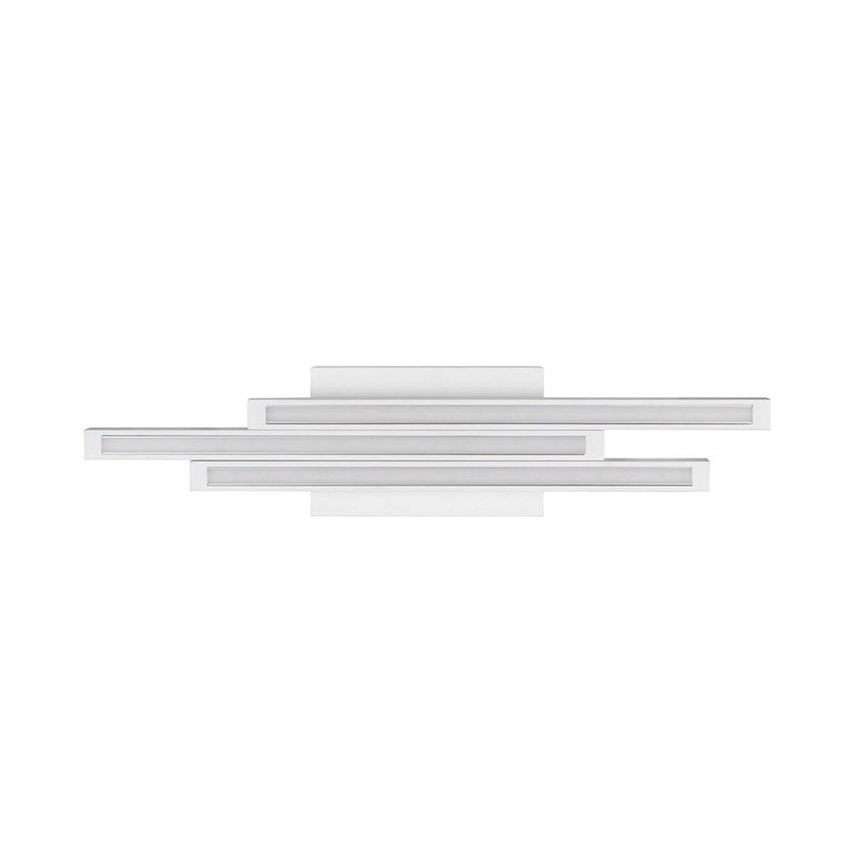 foto del prodotto lampada a soffitto guadalupa, bianco, legno, 57x12,5x6,5 cm, epikasa