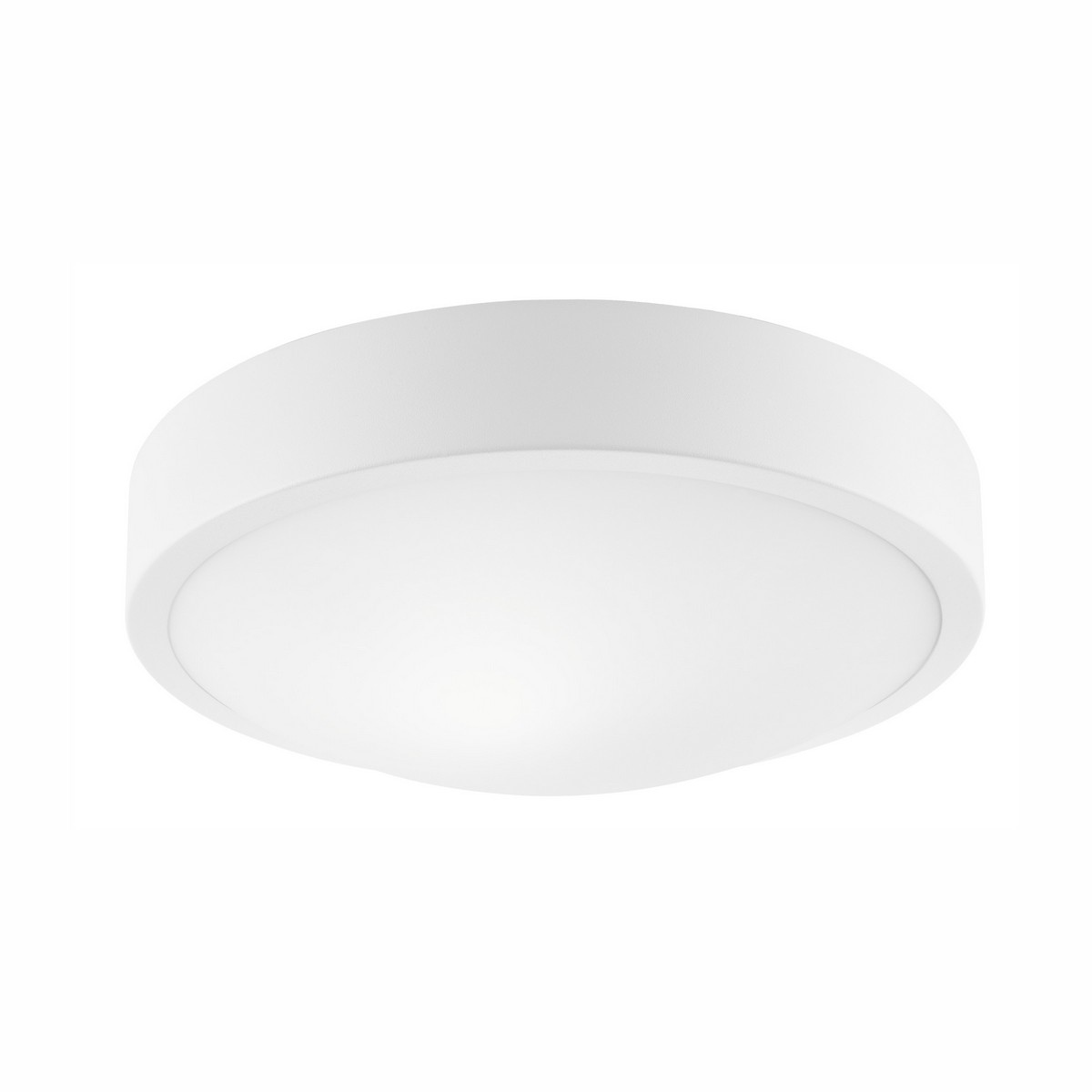 foto del prodotto lampada a soffitto jonas, bianco, metallo, 8x26x26 cm, epikasa
