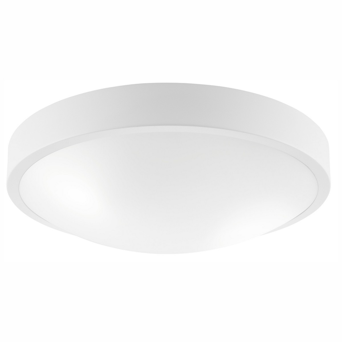 foto del prodotto lampada a soffitto jonas, bianco, metallo, 8x36x36 cm, epikasa