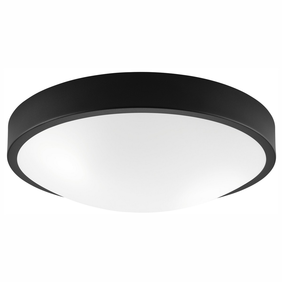 foto del prodotto lampada a soffitto jonas, nero, metallo, 8x36x36 cm, epikasa