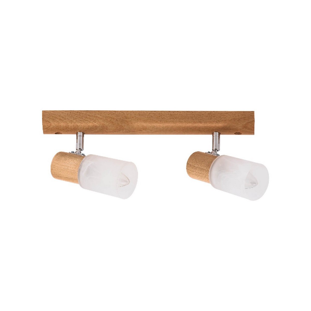 foto del prodotto lampada a soffitto kira wood, bianco, legno, 34x6x18 cm, epikasa