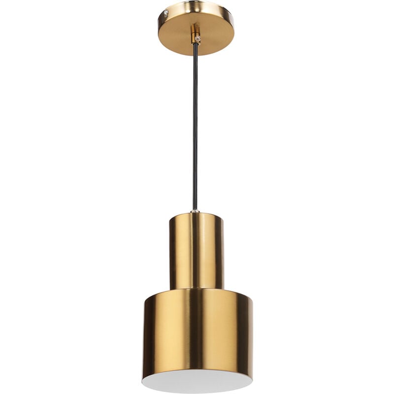 foto del prodotto lampada a soffitto lampada a sospensione in metallo camilo oro