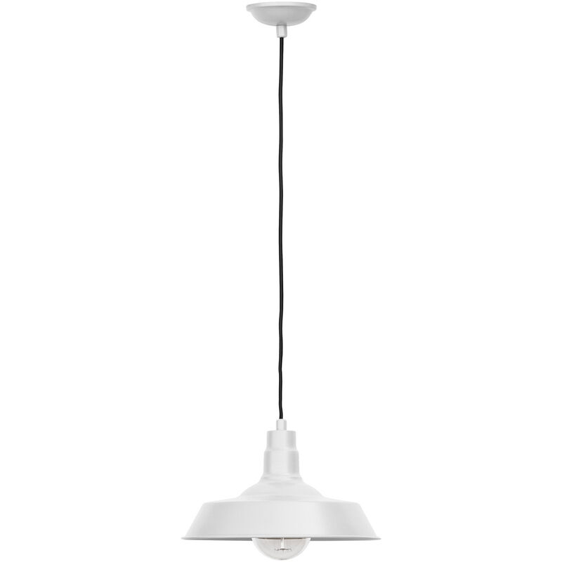 foto del prodotto lampada a soffitto lampada a sospensione in stile industriale flynnn bianco