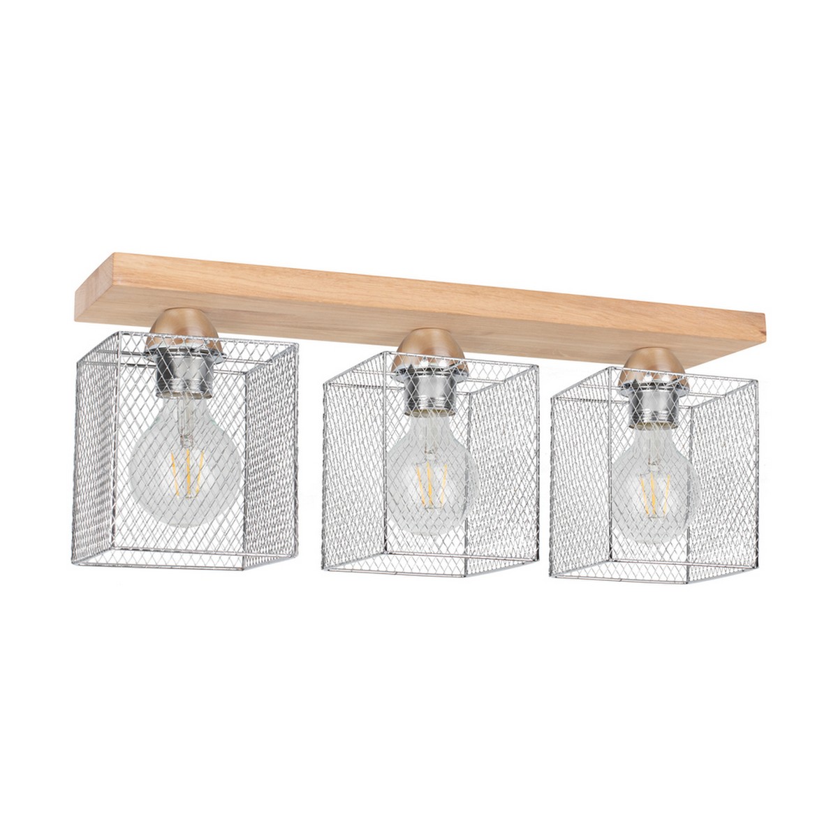 foto del prodotto lampada a soffitto mino, marrone, legno, 13,5x55x21 cm, epikasa