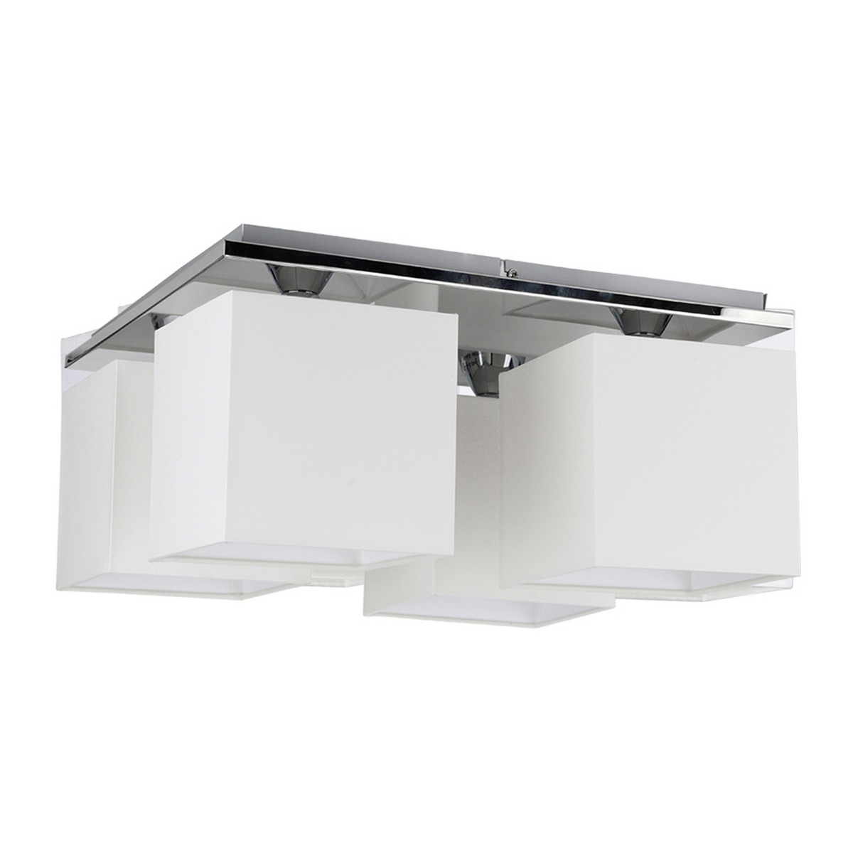 foto del prodotto lampada a soffitto onar, bianco, metallo, 34x34x20 cm, epikasa