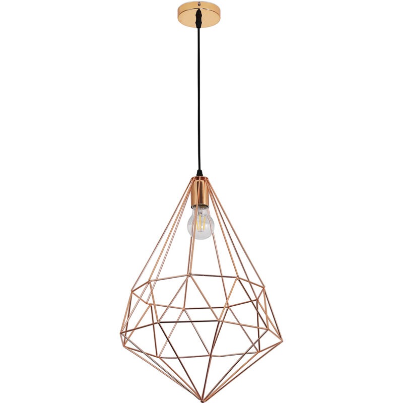 foto del prodotto lampada a soffitto retr lampada a sospensione geometrica yak oro