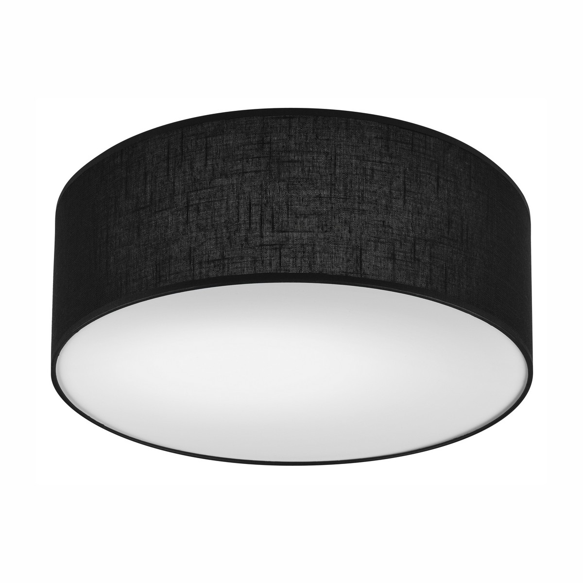 foto del prodotto lampada a soffitto vivian, nero, plastica, 35x35x13 cm, epikasa