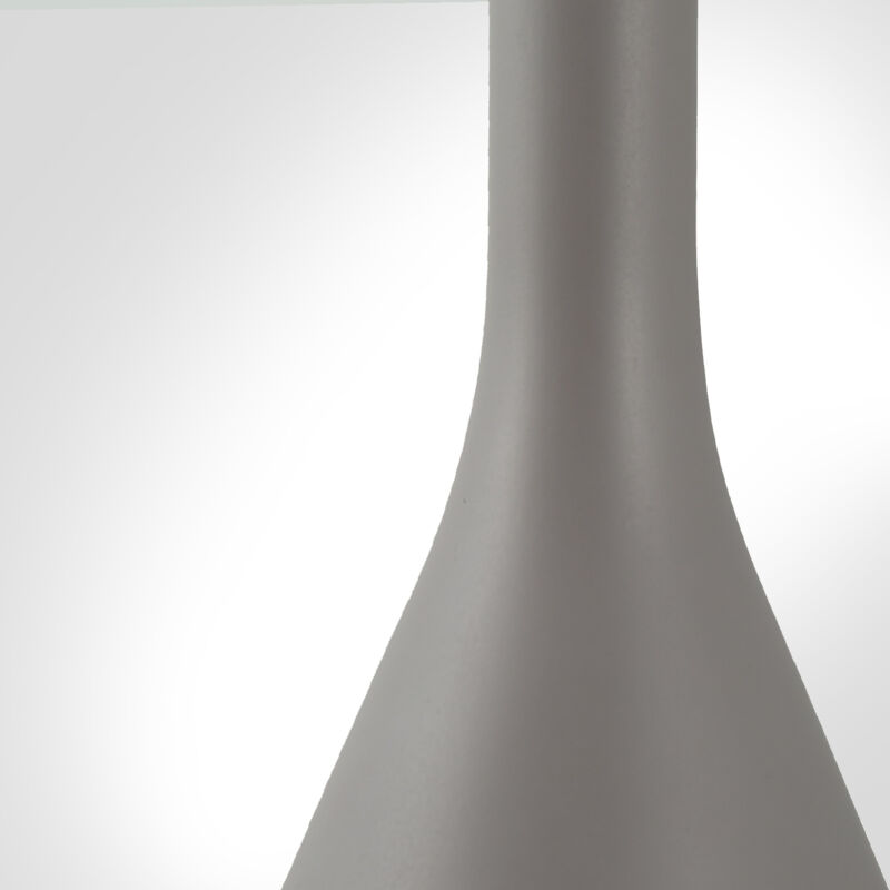 foto del prodotto lampada a sospensione a , e27, per soggiorno, sala da pranzo, cucina, regolabile in altezza b ton gris, senza illuminante paco home