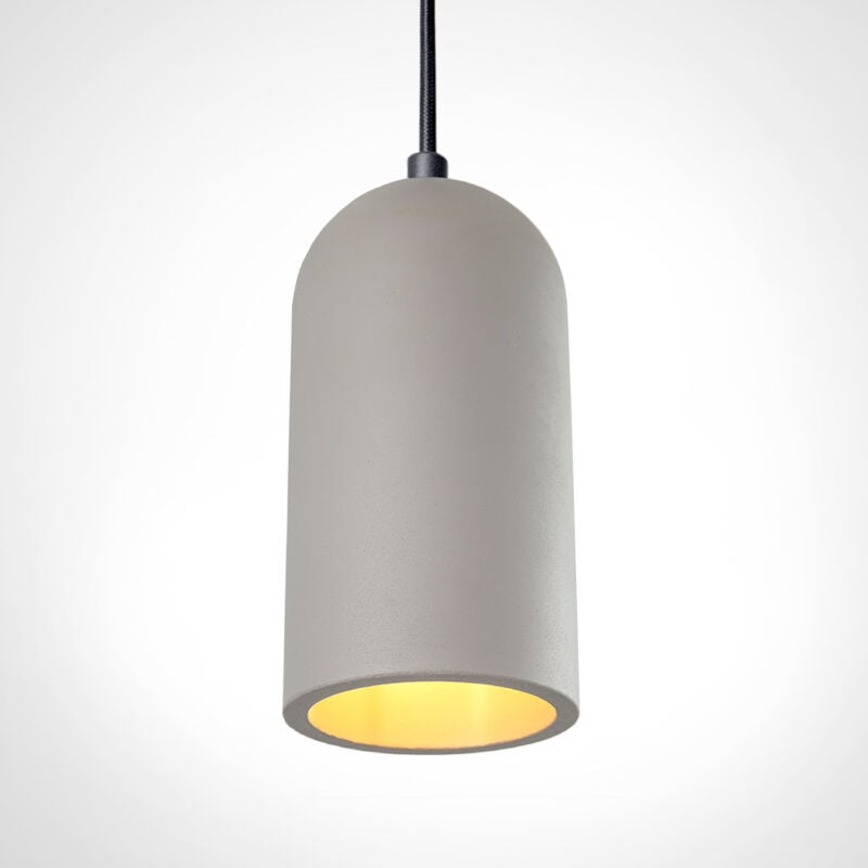 foto del prodotto lampada a sospensione a , e27, per soggiorno, sala da pranzo, cucina, regolabile in altezza b ton gris, senza illuminante paco home