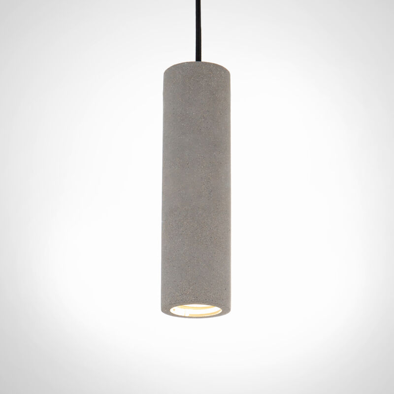 foto del prodotto lampada a sospensione a , gu10, per soggiorno, sala da pranzo, cucina, regolabile in altezza b ton gris pierre, senza illuminante paco home