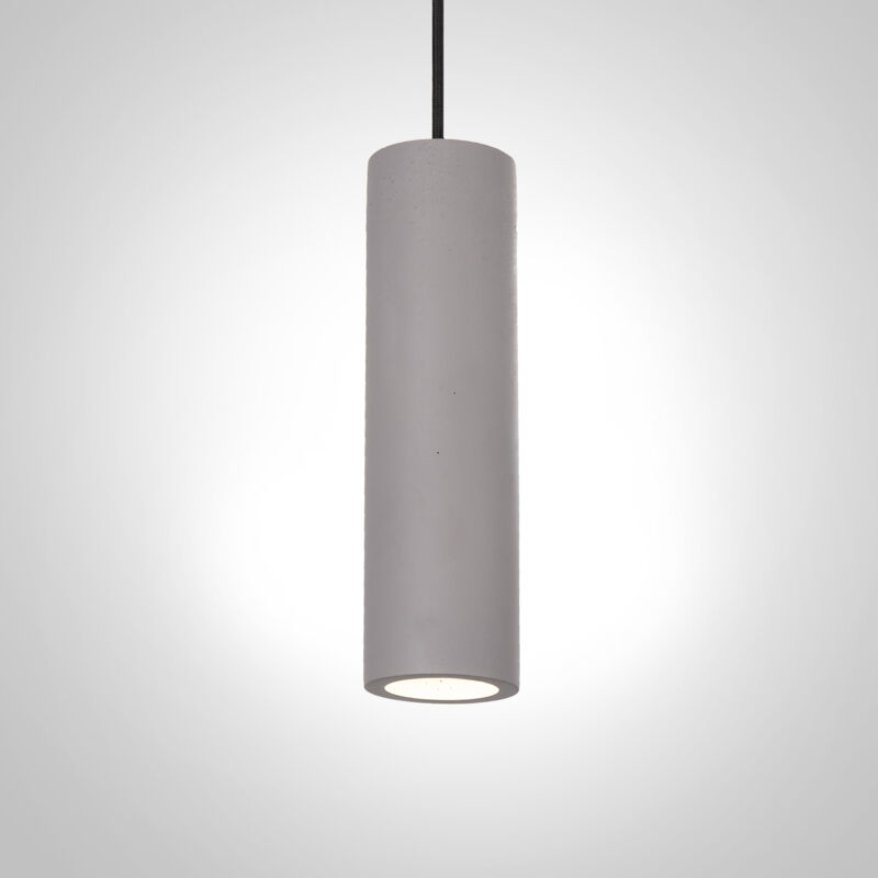 foto del prodotto lampada a sospensione a , gu10, per soggiorno, sala da pranzo, cucina, regolabile in altezza b ton gris, senza illuminante paco home