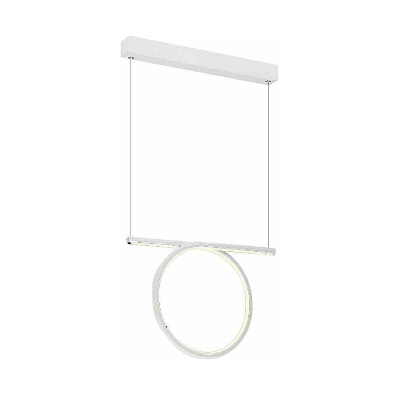 foto del prodotto lampada a sospensione a led loop white 20w