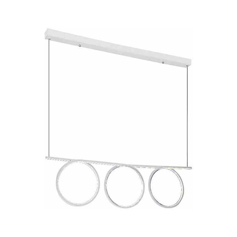 foto del prodotto lampada a sospensione a led loop white 60w