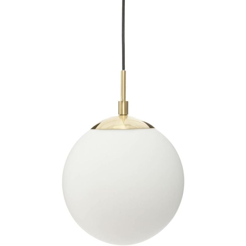 foto del prodotto lampada a sospensione a sfera dris in metallo dorato d20cm atmosphera cr ateur d int rieur