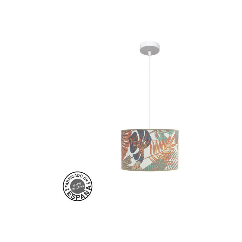 foto del prodotto lampada a sospensione a soffitto de etiopia 30d 1xe27 bianco stampato