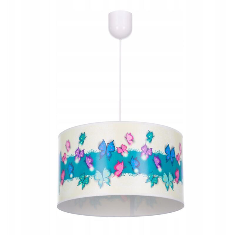 foto del prodotto lampada a sospensione a soffitto, lampadario, paralume, farfalle