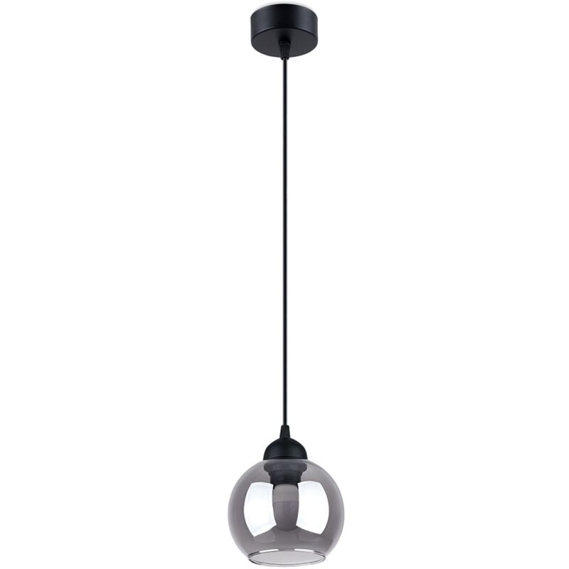 foto del prodotto lampada a sospensione alino 1 nero