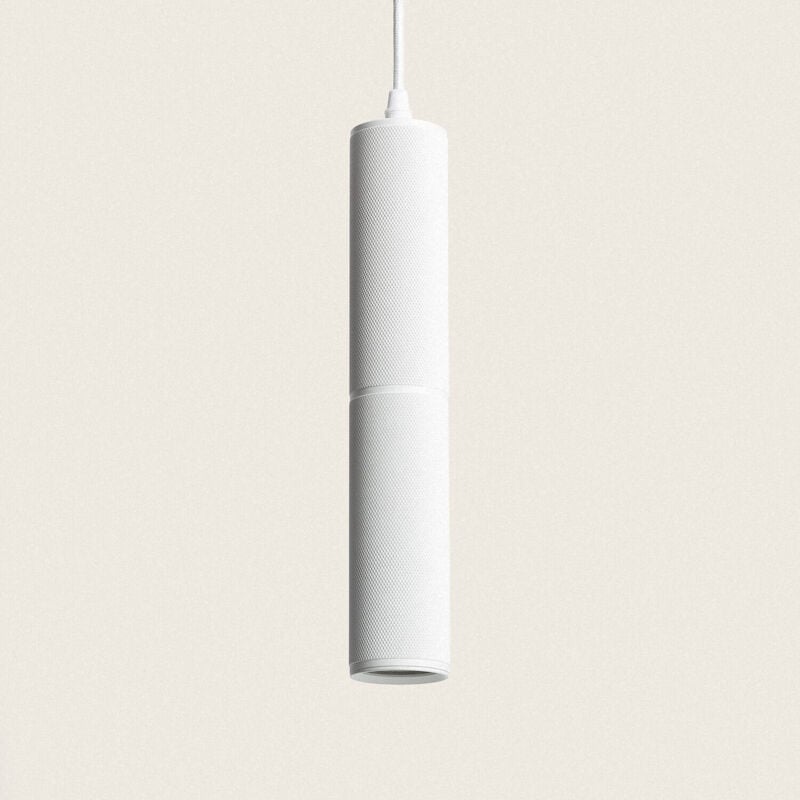 foto del prodotto lampada a sospensione alluminio breixo bianco