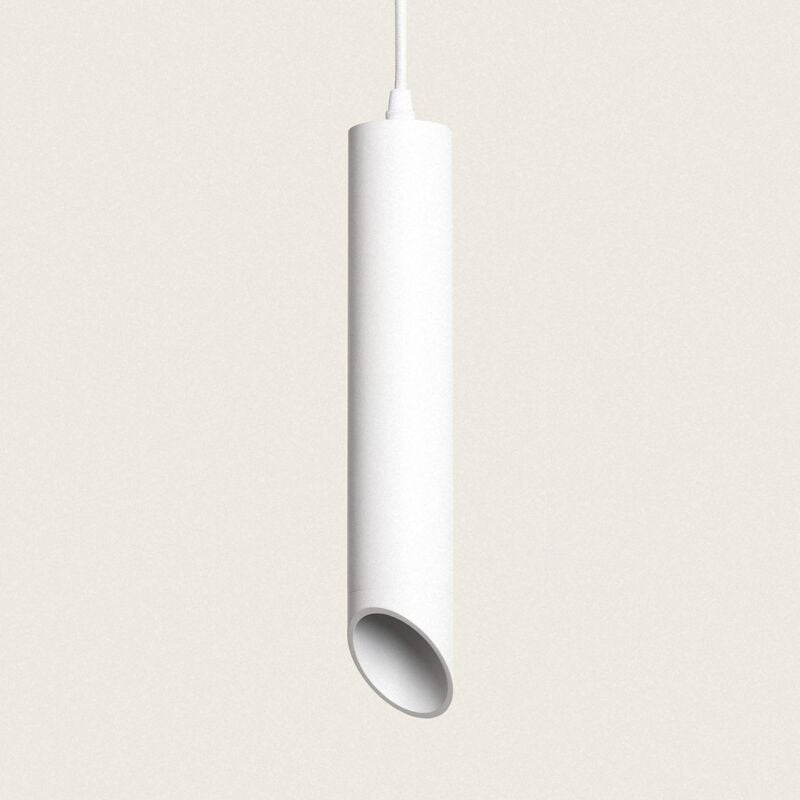 foto del prodotto lampada a sospensione alluminio dabir bianco