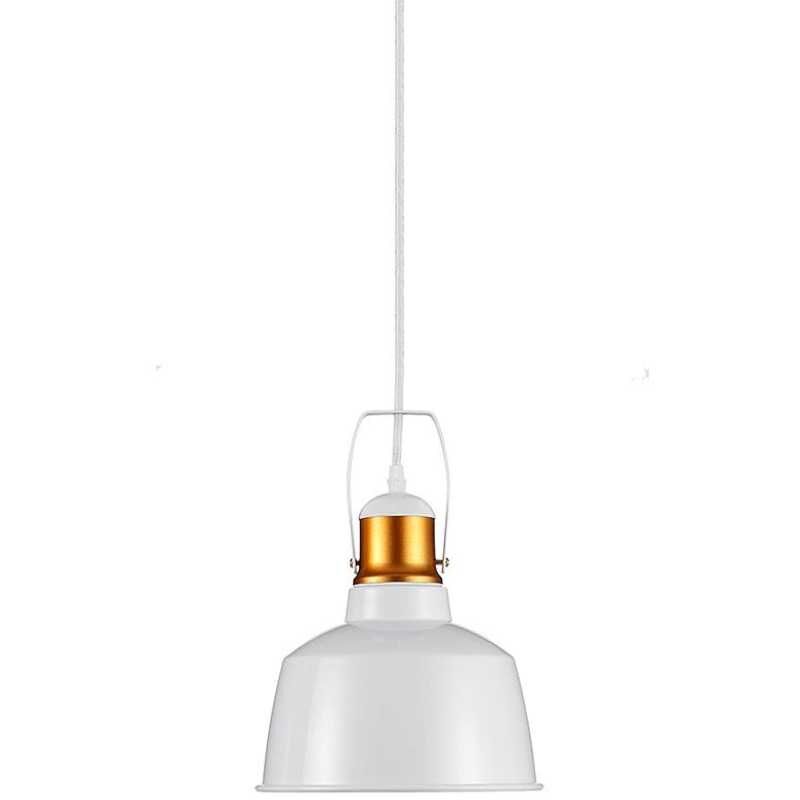 foto del prodotto lampada a sospensione alu sala da pranzo cucina lampada a sospensione a soffitto oro bianco e27 vtac 3729