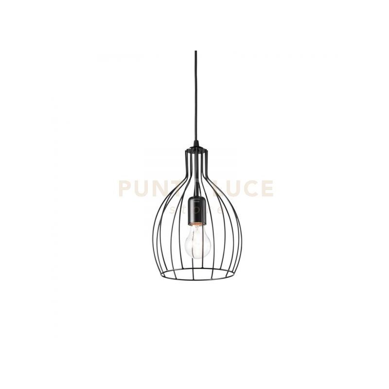 foto del prodotto lampada a sospensione ampolla 2 sp1 nero