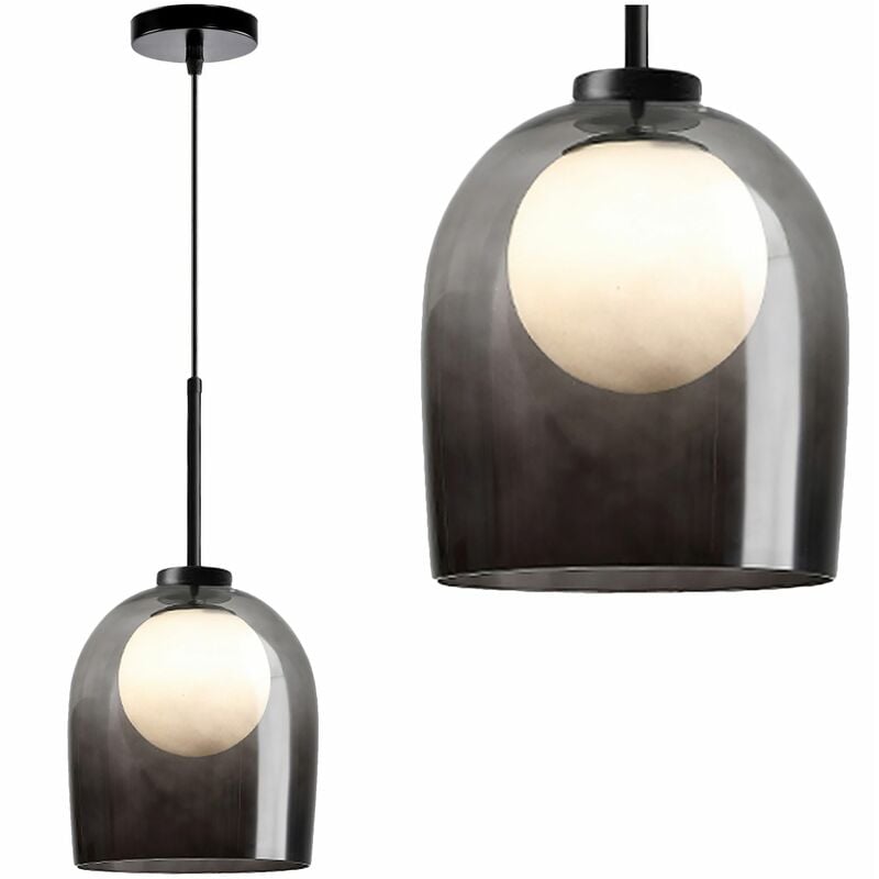 foto del prodotto lampada a sospensione app1026 1cp u tondo 1 punti luce g9 18x18x23,5 110cm regolabile