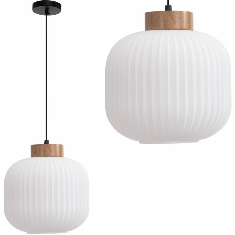 foto del prodotto lampada a sospensione app1068 tondo 1 punti luce e27 21x21x18 108cm regolabile