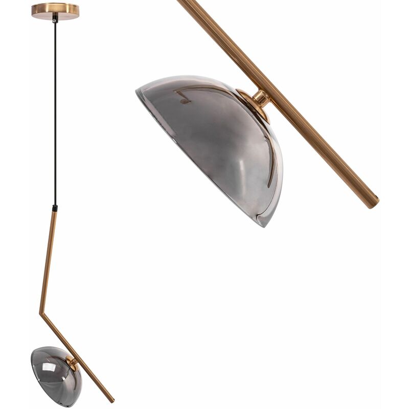 foto del prodotto lampada a sospensione app1086 1cp 1 punti luce g9 15x40 110cm regolabile