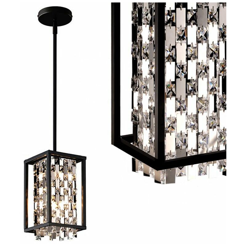 foto del prodotto lampada a sospensione app1110-1cp black e27