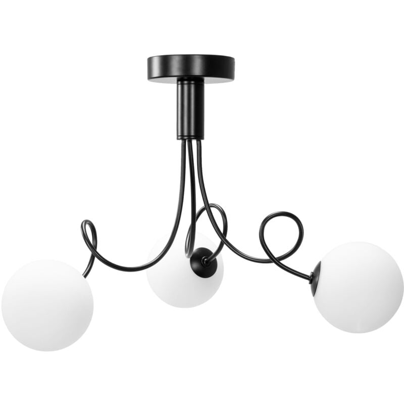 foto del prodotto lampada a sospensione app1154 3cp black
