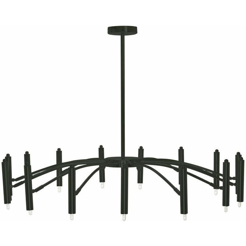 foto del prodotto lampada a sospensione app1196-15cp black g9