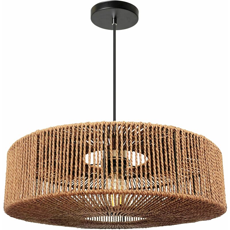 foto del prodotto lampada a sospensione app1294 1pc beige e27
