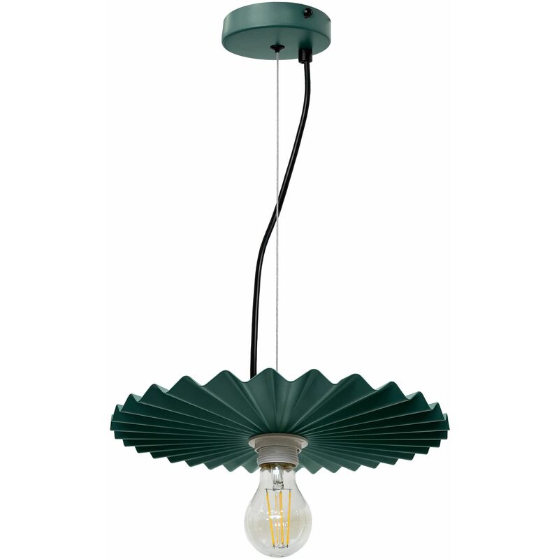 foto del prodotto lampada a sospensione app1455 1cp green e27