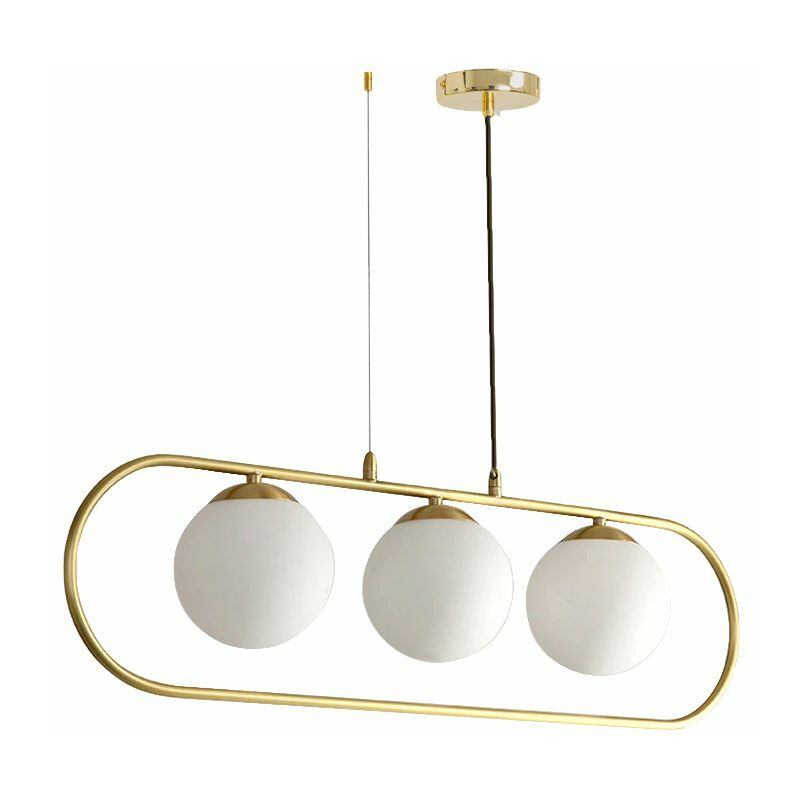 foto del prodotto lampada a sospensione app915 3cp glamour oro 3 punti luce e27 81x22,5 105cm regolabile