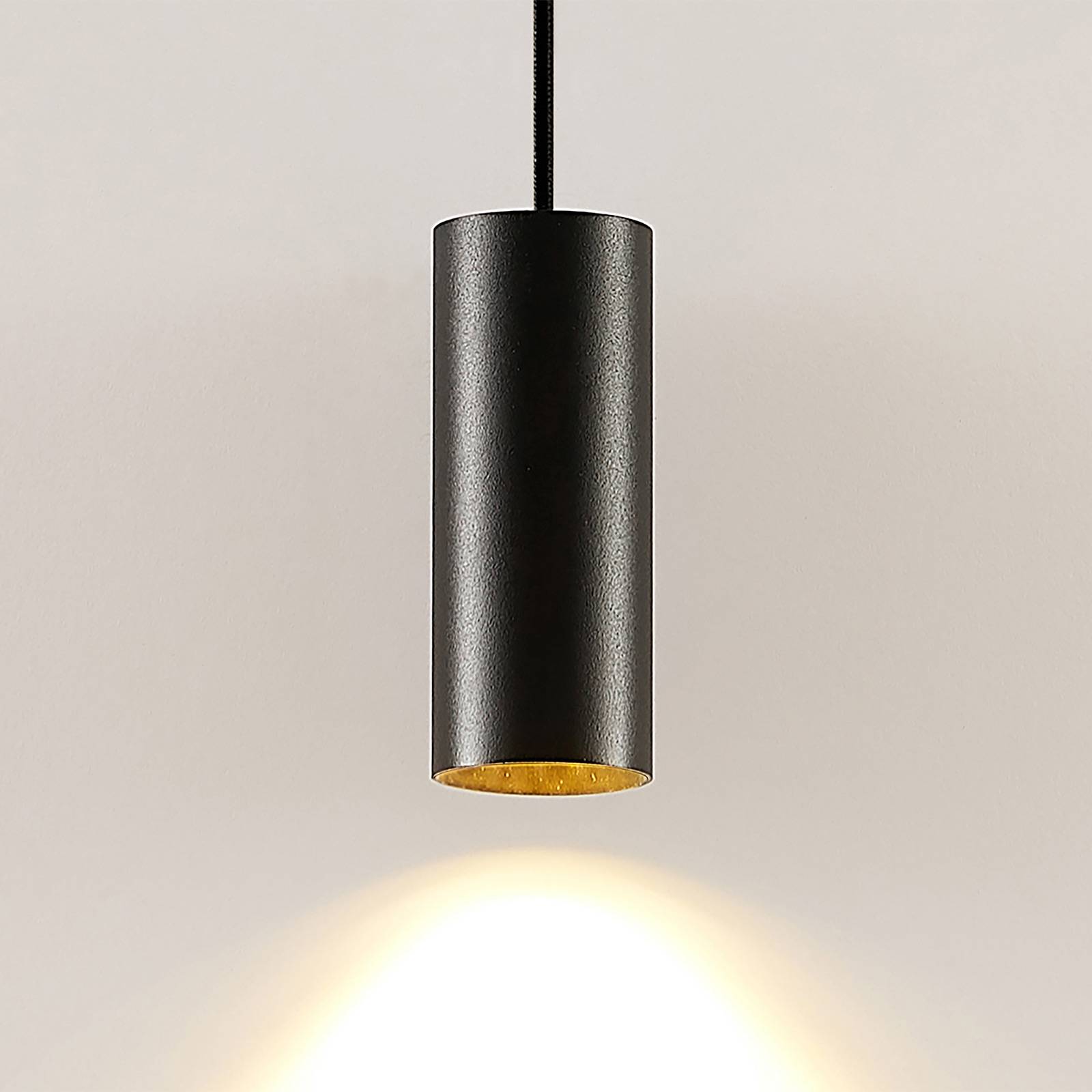 foto del prodotto lampada a sospensione arcchio ejona, altezza 15 cm, nero, metallo