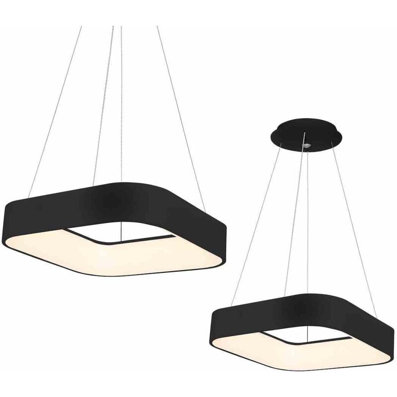 foto del prodotto lampada a sospensione astro nero 40w led 3000k 4000k