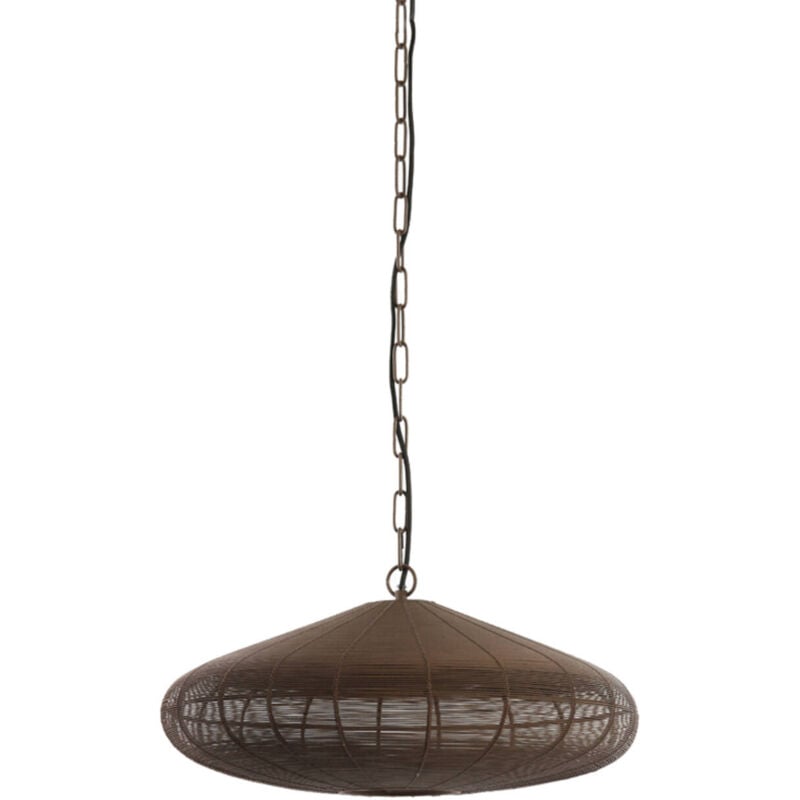 foto del prodotto lampada a sospensione bahoto marrone light living
