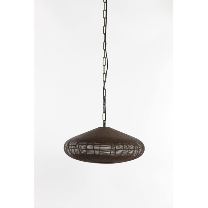 foto del prodotto lampada a sospensione - bahoto - marrone - - light living