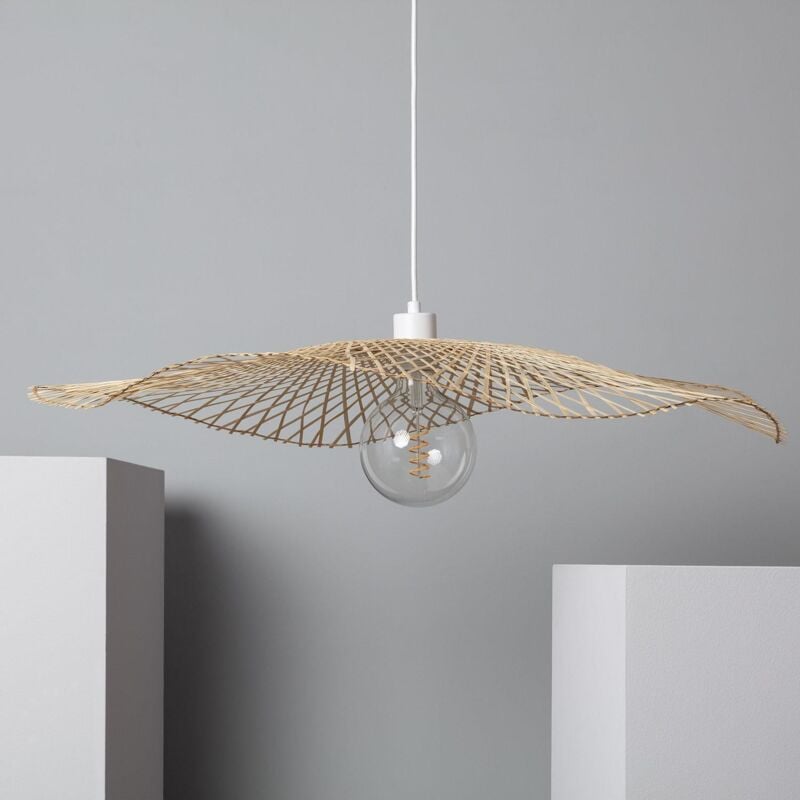 foto del prodotto lampada a sospensione bamb longnan naturale