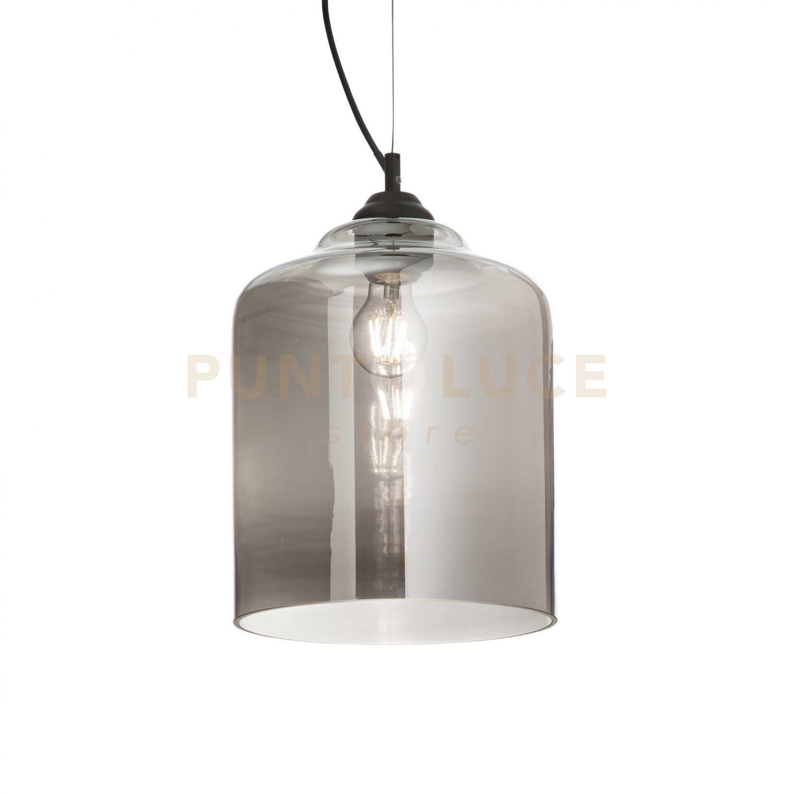 foto del prodotto lampada a sospensione bistro 39 sp1 square fume 39 