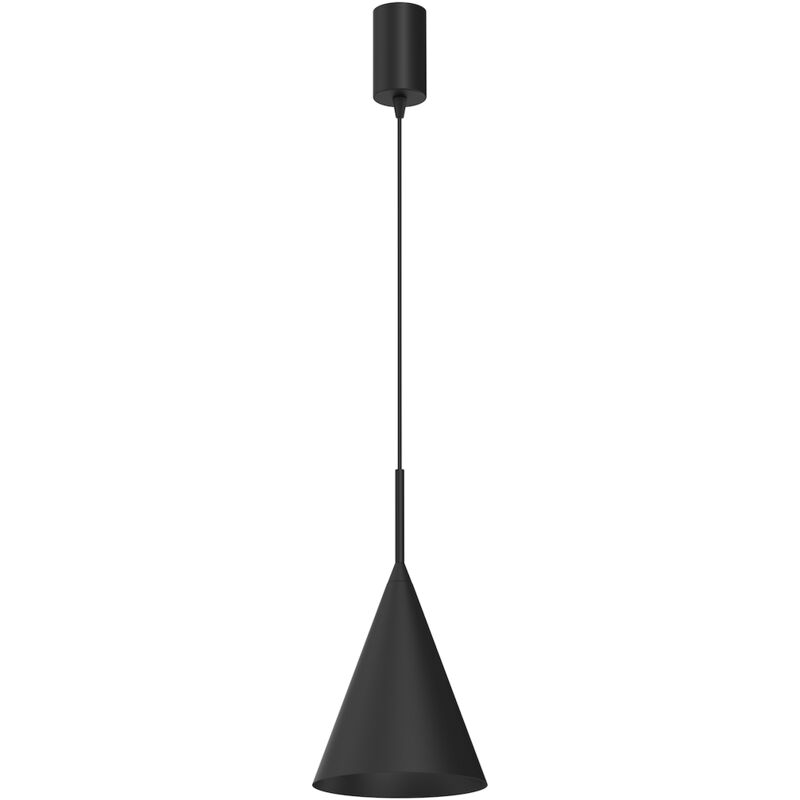 foto del prodotto lampada a sospensione capital black 17cm 1xgx53