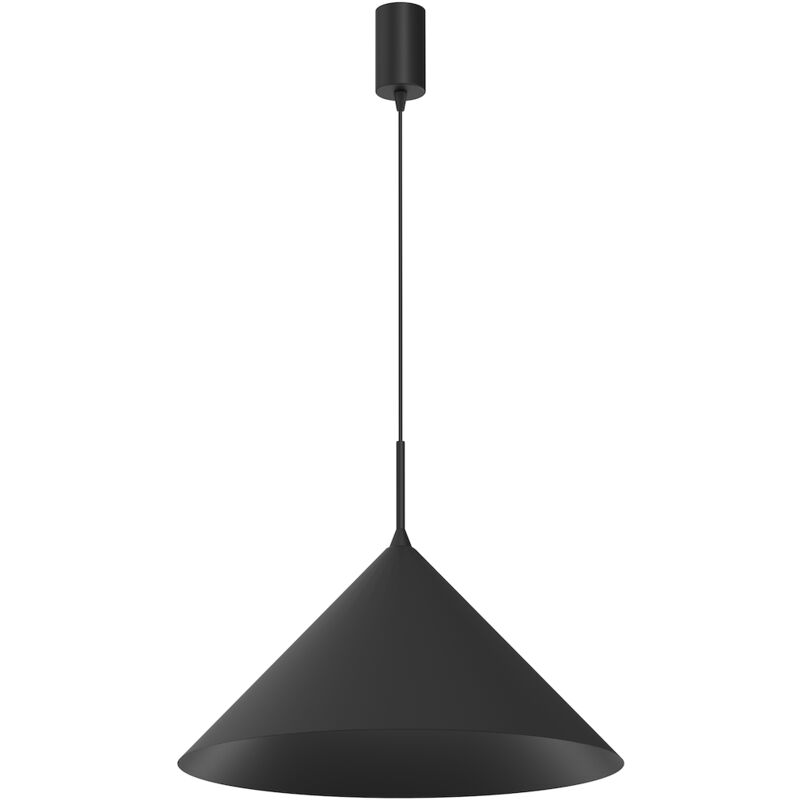 foto del prodotto lampada a sospensione capital black 46cm 1xgx53