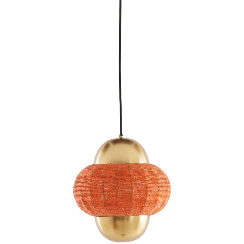 foto del prodotto lampada a sospensione cetara arancione light living