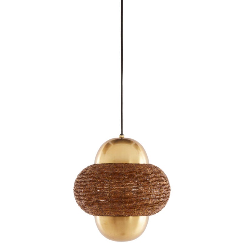 foto del prodotto lampada a sospensione cetara marrone light living